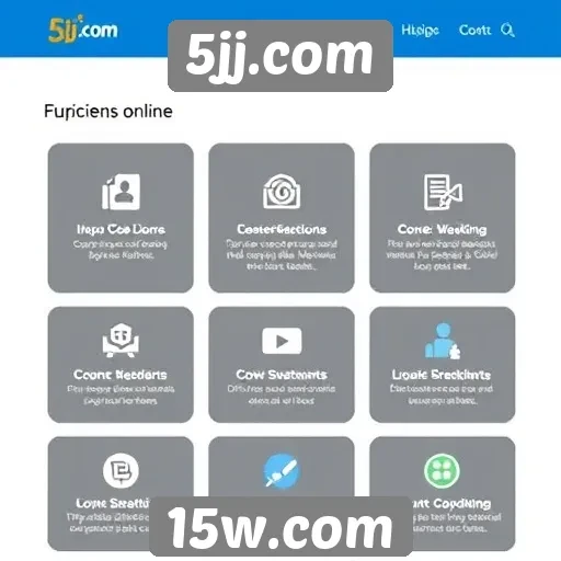 Análise das funcionalidades do site 5jj.com